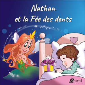 Couverture livre personnalisé de la fée des dents