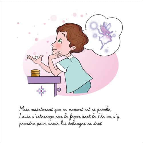 Exemple personnalisation histoire fée des dents