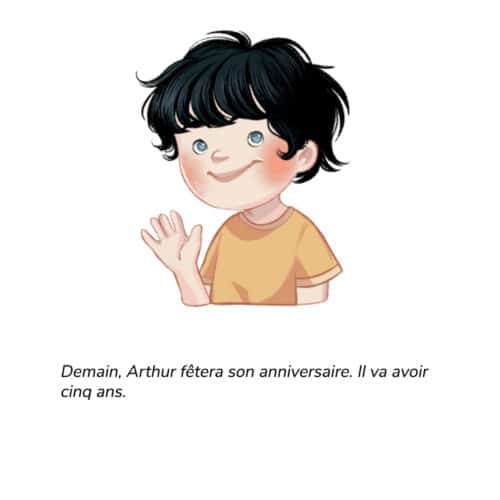 Livre personnalisé d'anniversaire enfant