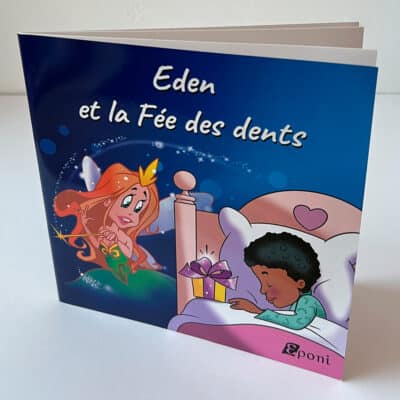 Photo du livre personnalisé sur la Fée des dents