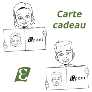 Bon cadeau pour recevoir un livre personnalisé