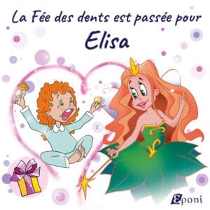 Livre personnalisé sur le passage de la Fée des dents