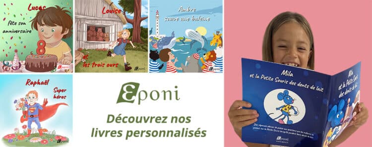 Les livres personnalisés Eponi