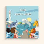 Livre personnalisé en anglais avec des baleines