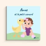 Livre pour bébé personnalisé – Le canard