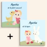 Livre personnalisé Duo pour bébé