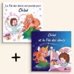 Livre personnalisé Duo sur la Fée des dents