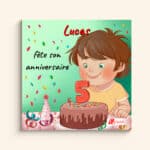 Livre personnalisé pour anniversaire