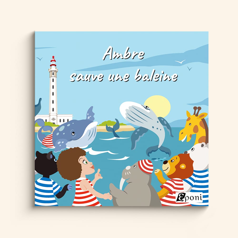 Couverture du livre avec les baleines