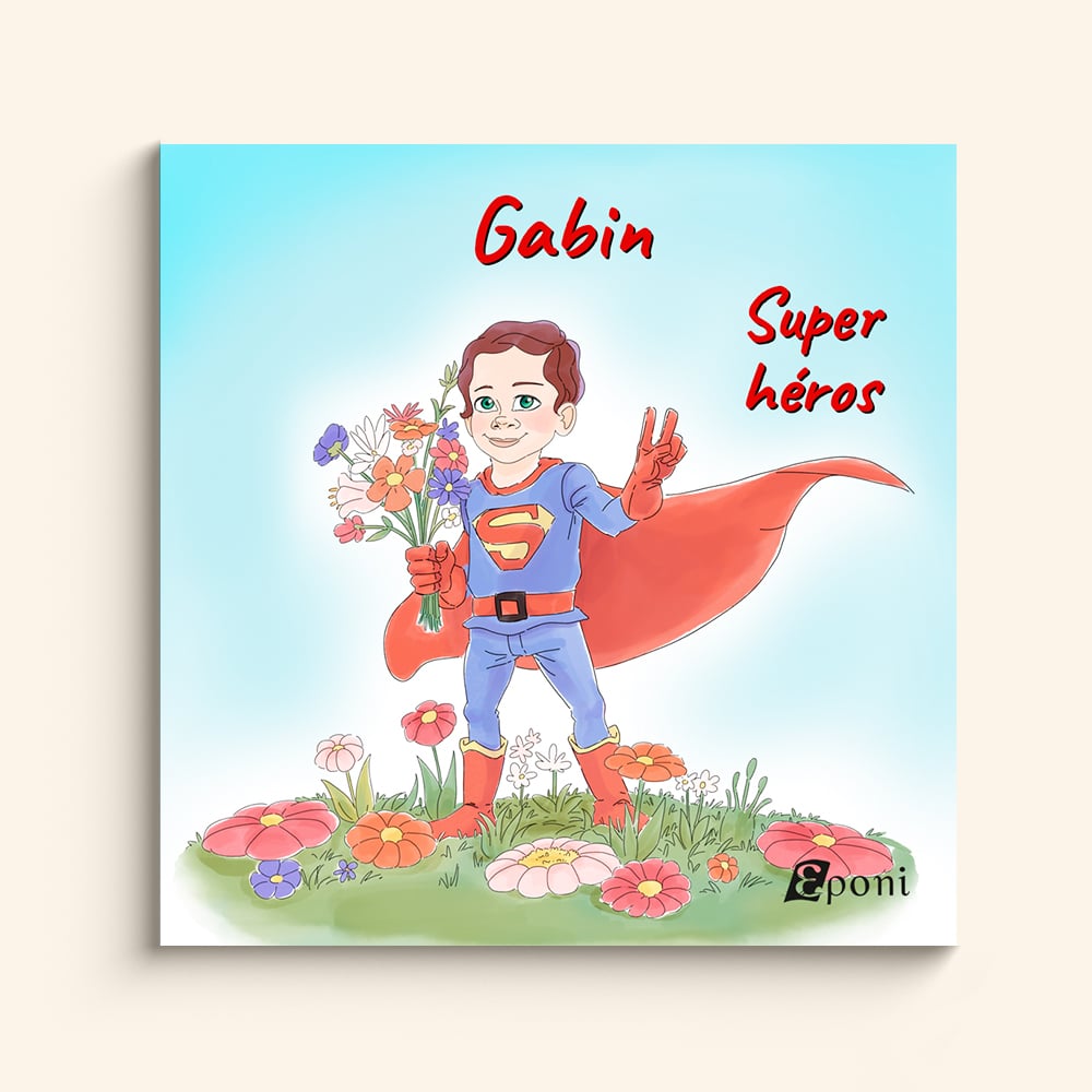 Couverture du livre de super-héros