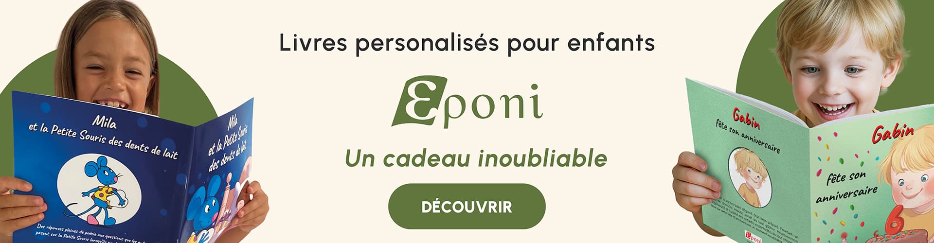 Livres personnalisés pour les enfants