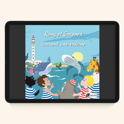 Version e-book du livre personnalisé pour frères et sœurs
