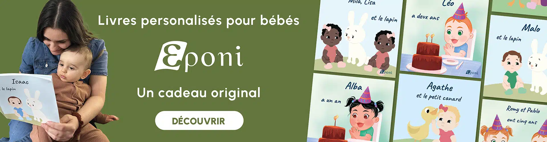 Livres personnalisés pour les bébés