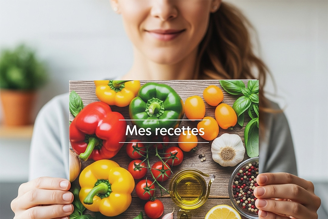 Créer un livre personnalisé avec ses recettes